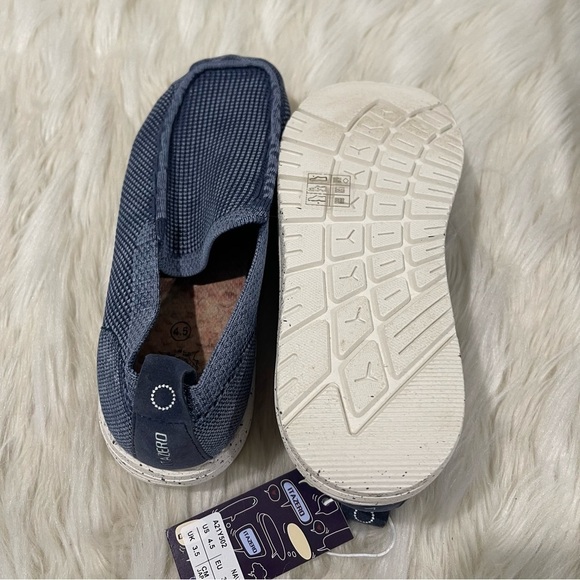 Boys Itazero Pacato Blue Loafer Slip son Size 4.5 US! - Picture 9 of 11